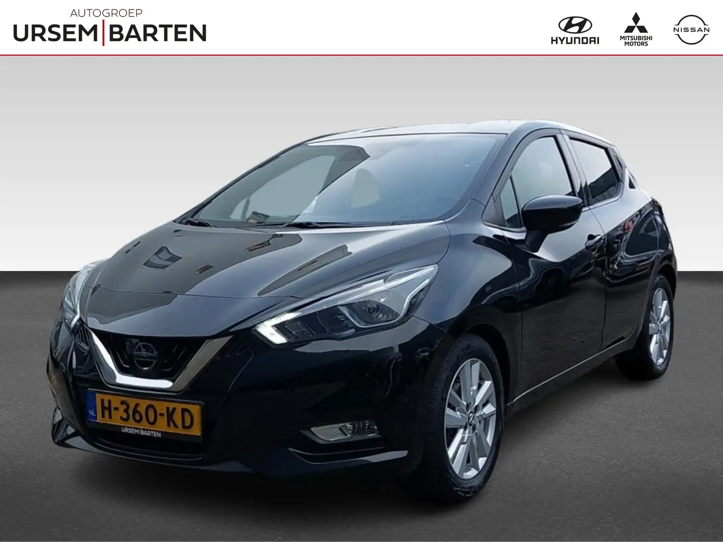 Nissan Micra 1.0 IG-T N-Connecta Achteruitrij camera Schwarz - 1
