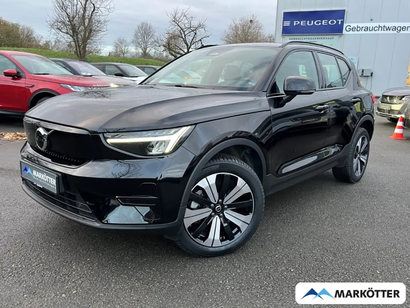 Volvo XC40 P8 Core Recharge Navi/SHZ/RFK/LHZ/Tempo/AHK Noir - 1