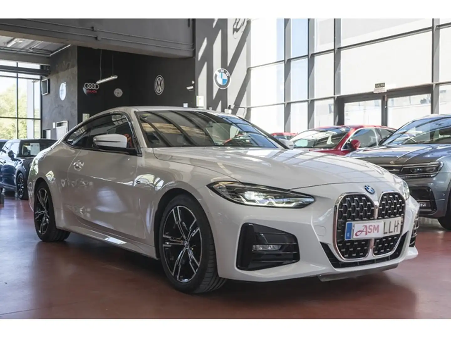 BMW 420 420dA Coupé Blanco - 2