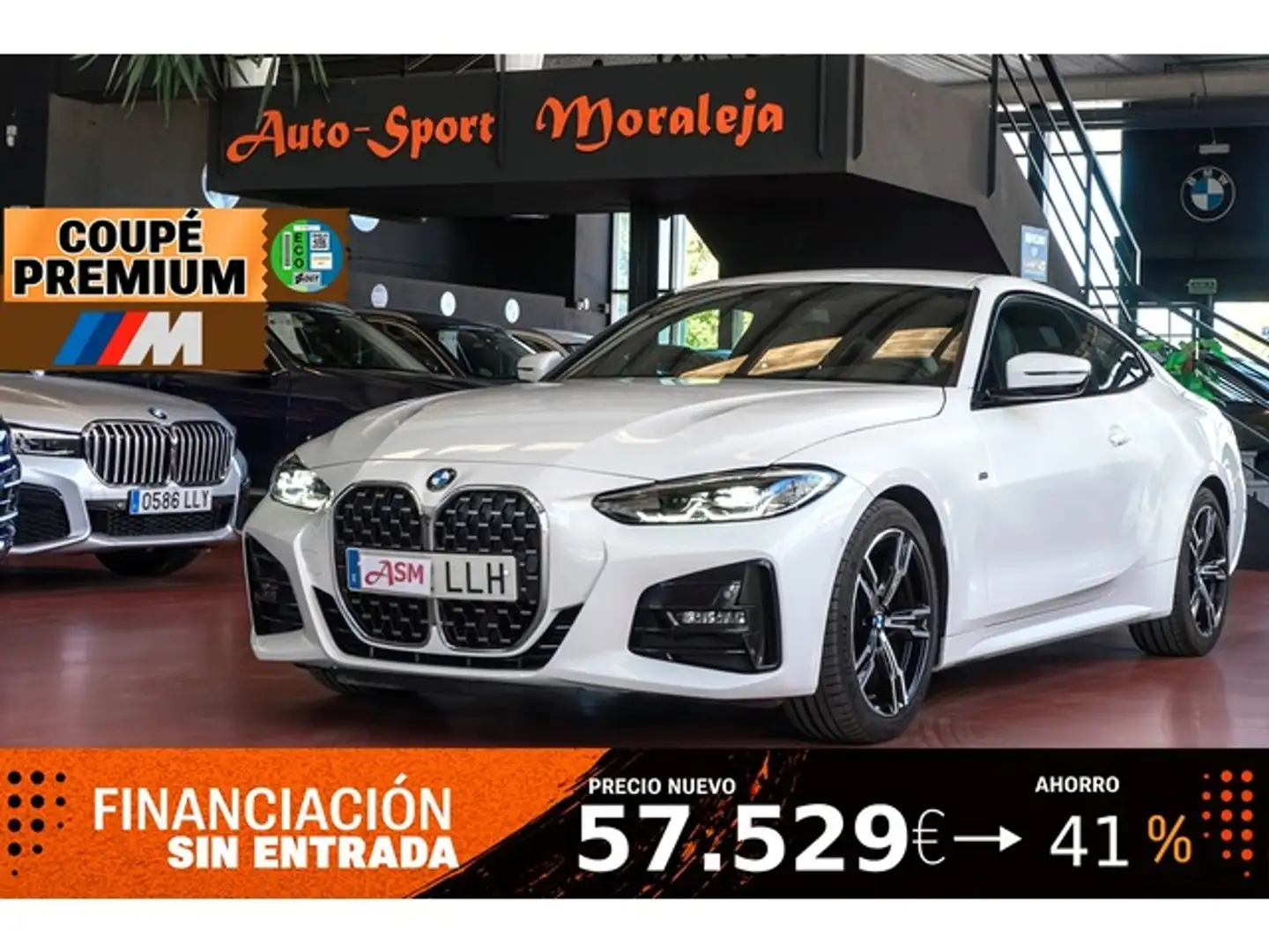 BMW 420 420dA Coupé Blanco - 1