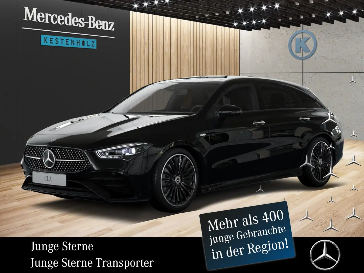 Mercedes-Benz CLA 250 CLA 250 e SB AMG°BURM°PANO°KEYLESS°MBEAM°360° Schwarz - 1