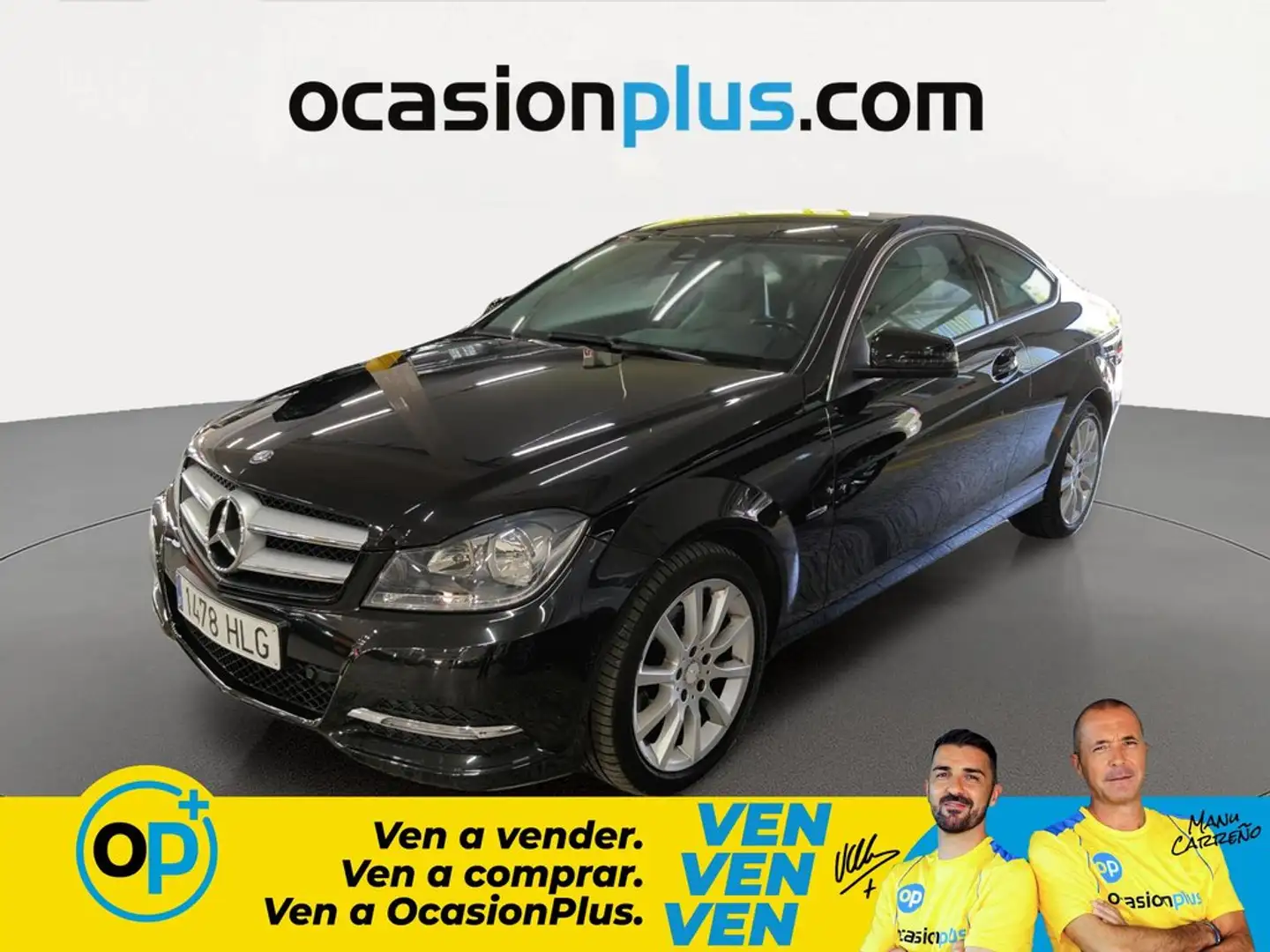 Mercedes-Benz C 250 Coupé 250CDI BE 7G Plus Negro - 1