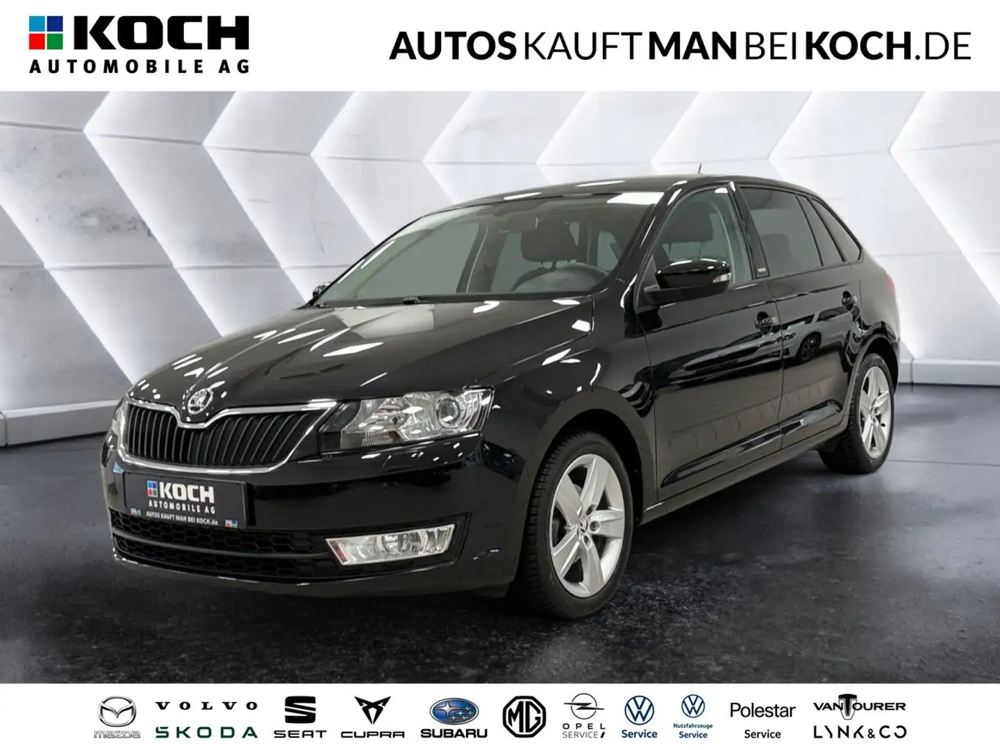 Skoda Rapid/Spaceback Rapid Spaceback 1.2 TSI Joy SHZ PDC Klima Xenon Noir - 1