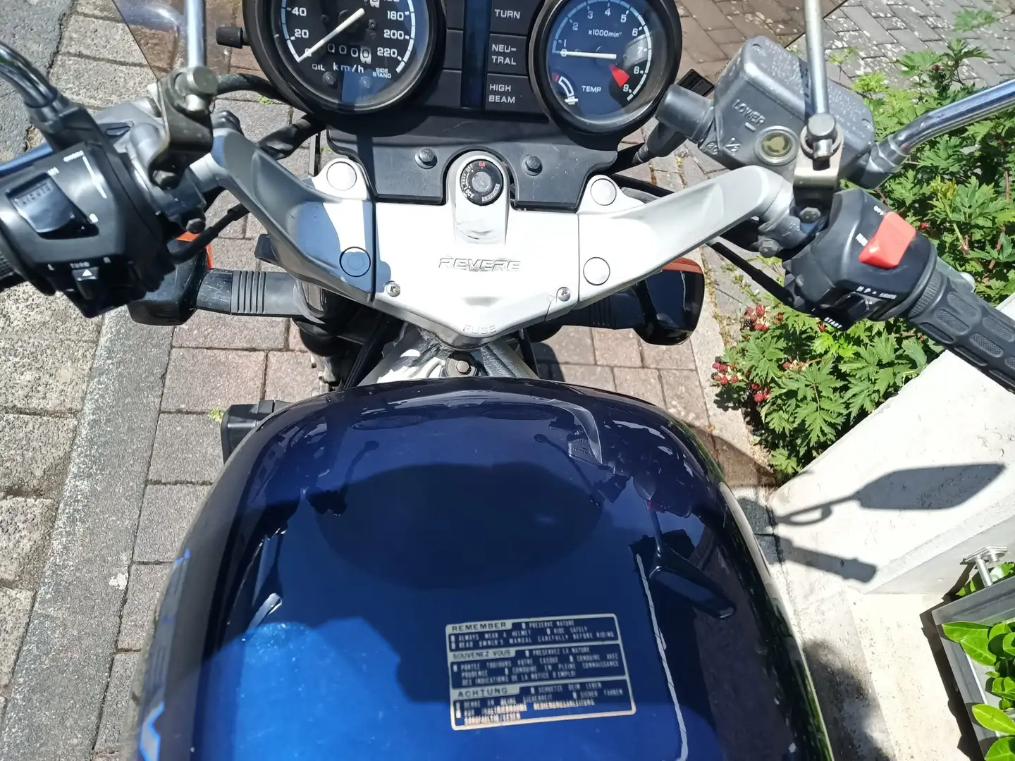 Honda NTV 650 Albastru - 2
