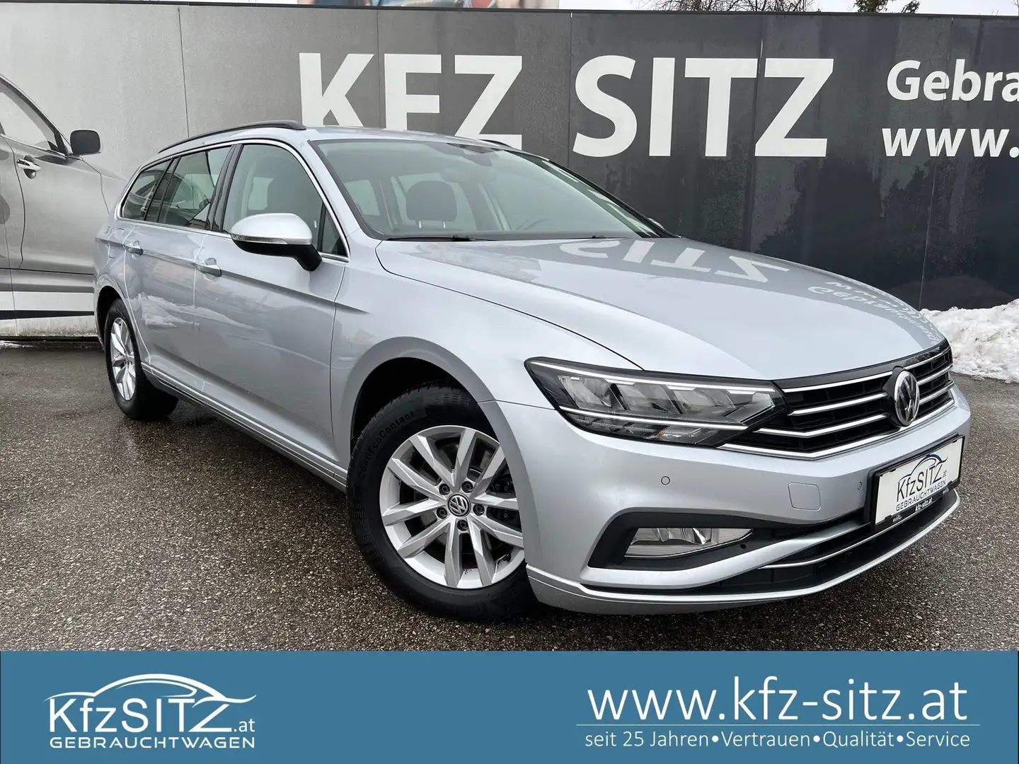 Volkswagen Passat Variant Business 2,0 TDI DSG | RFK/NAVI Silber - 1