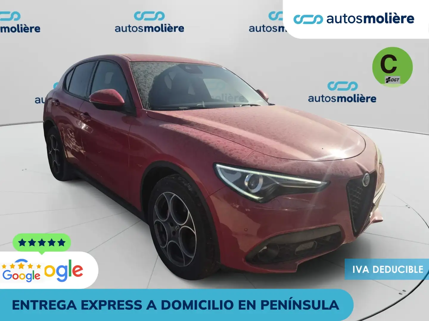 Alfa Romeo Stelvio 2.2 Sprint AWD 190 Aut. Rouge - 2