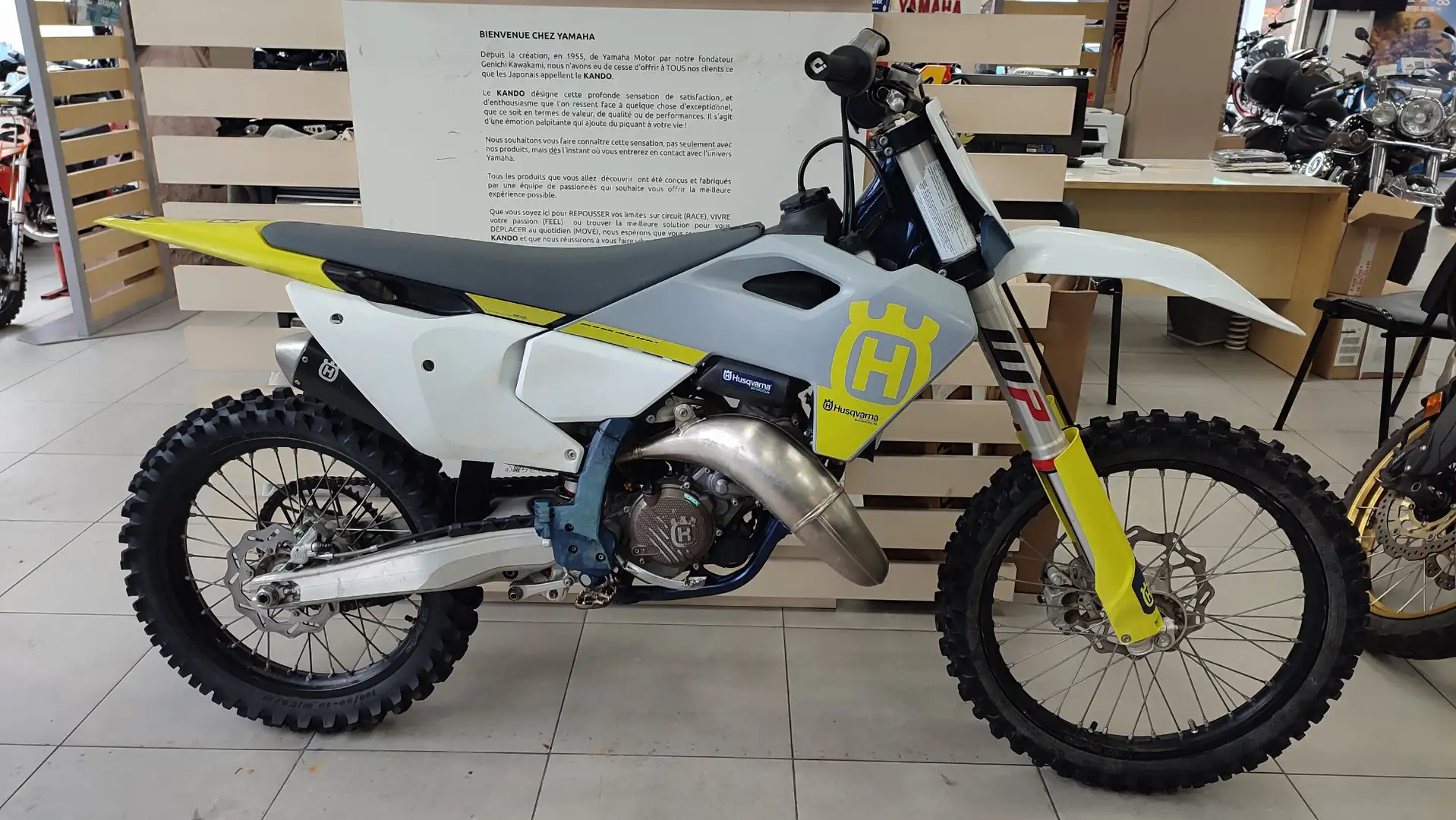 Husqvarna TC 125 Beyaz - 1