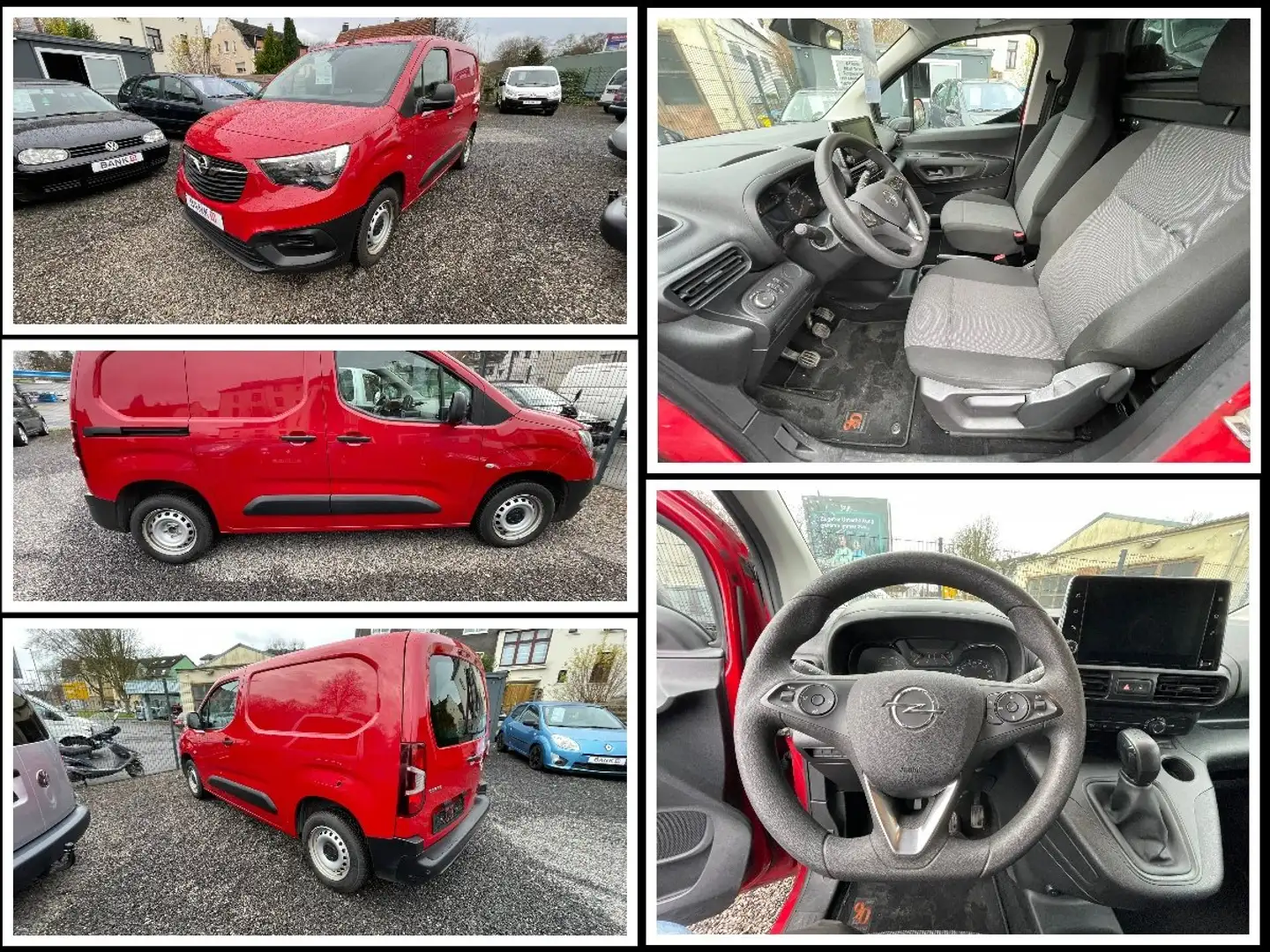 Opel Combo 1.5 Edition m. MWST! Service & TÜV NEU! Rojo - 1