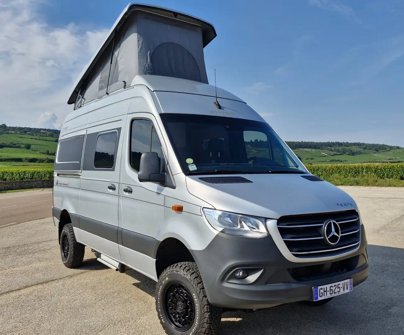 Mercedes-Benz Sprinter Sprinter 4x4 HYMER Grand Canyon S Gris - 1