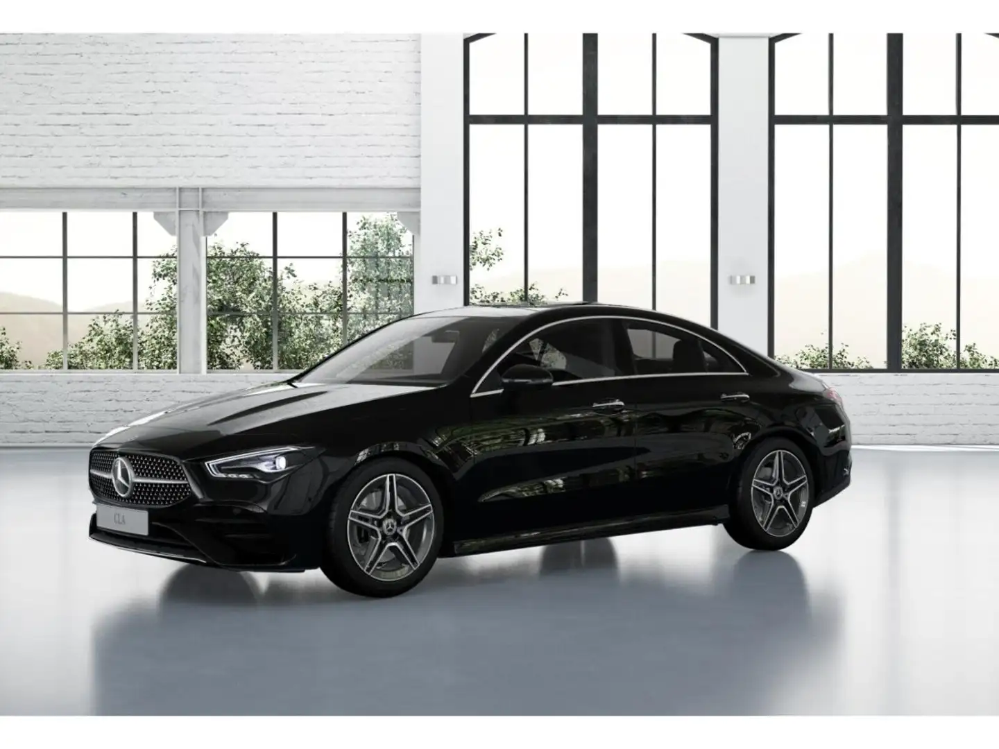 Mercedes-Benz CLA 200 Coupé AMG LenkradHz*Panoramadach*Kamera* Schwarz - 2