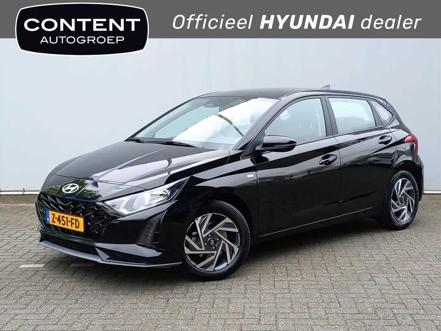 Hyundai i20 1.0 T-GDI 48V 100pk Comfort | Cruise | Airco | App Zwart - 1