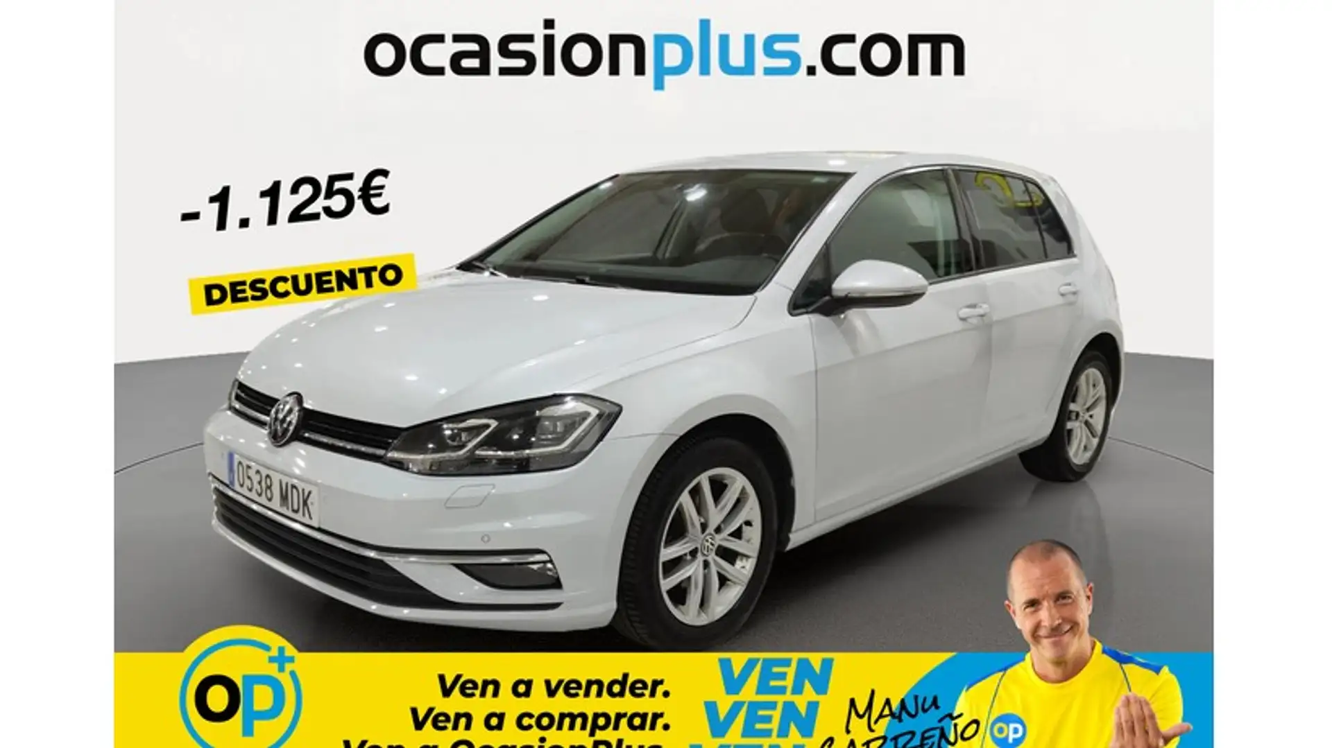 Volkswagen Golf 1.0 TSI Advance DSG7 81kW Plateado - 1