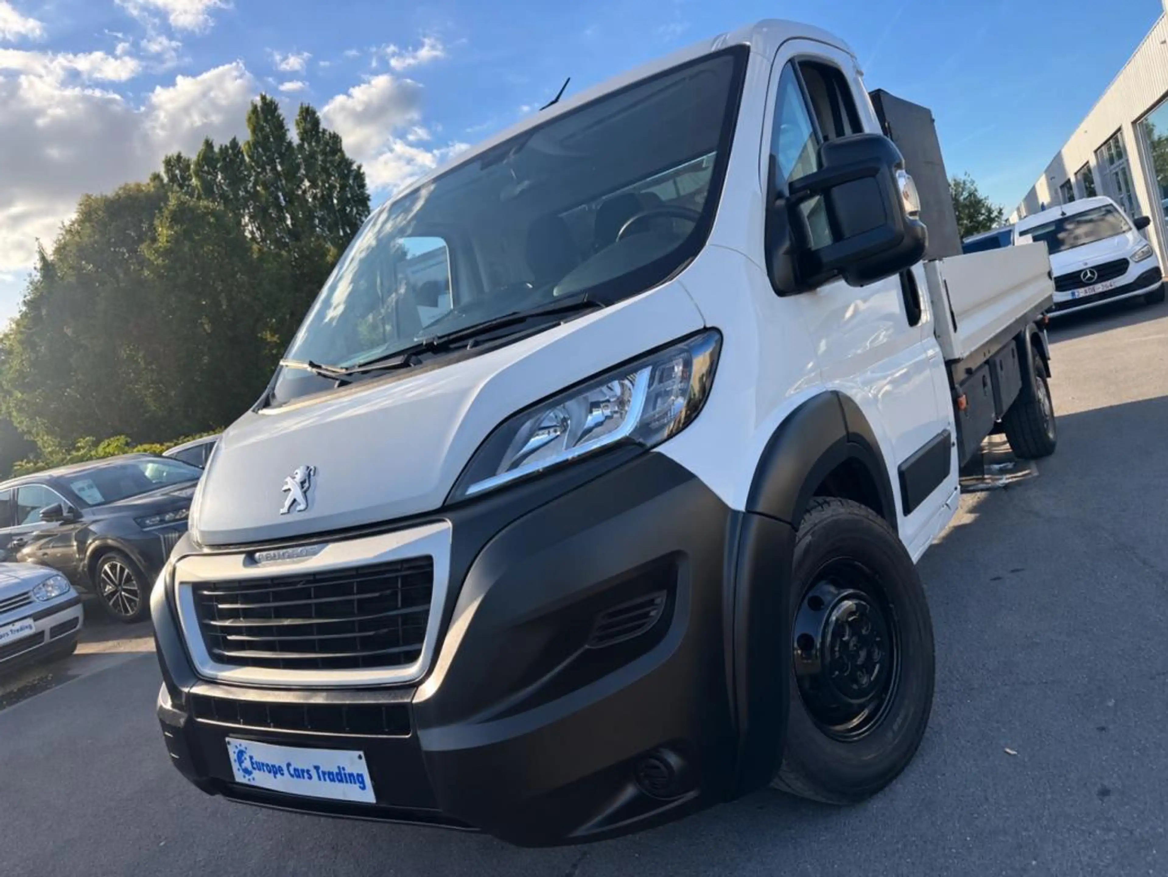 Peugeot Boxer 4,30m Camion Plateau Plate-Forme 2.2BlueHDI 165ch 16520€HT TVA RÉCUP GPS CLIM GAR 12M
