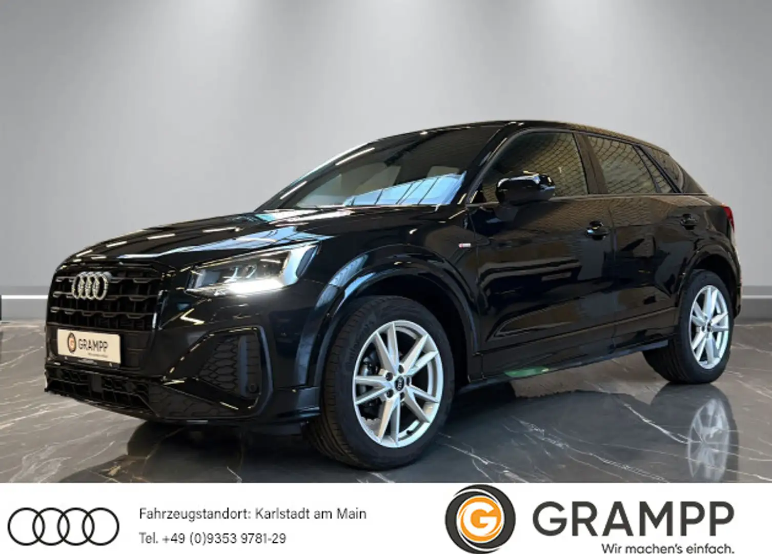 Audi Q2 S-line 35 TFSI +OPTIK+LED+KAMERA+ACC+ASSISTS+ Schwarz - 1