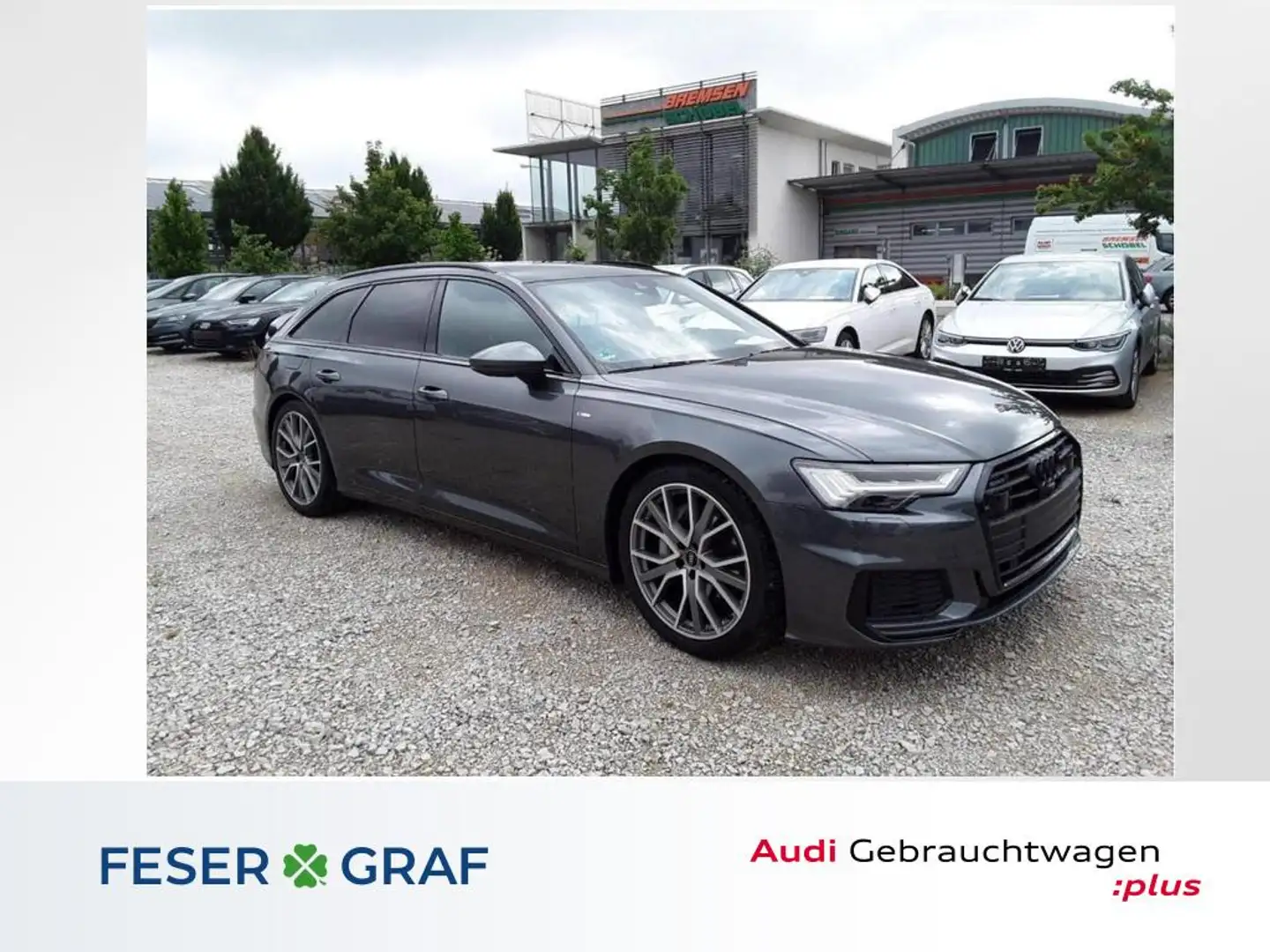 Audi A6 Avant S line 50 TDI quattro HD matrix/ B&O/ Head U Grau - 1