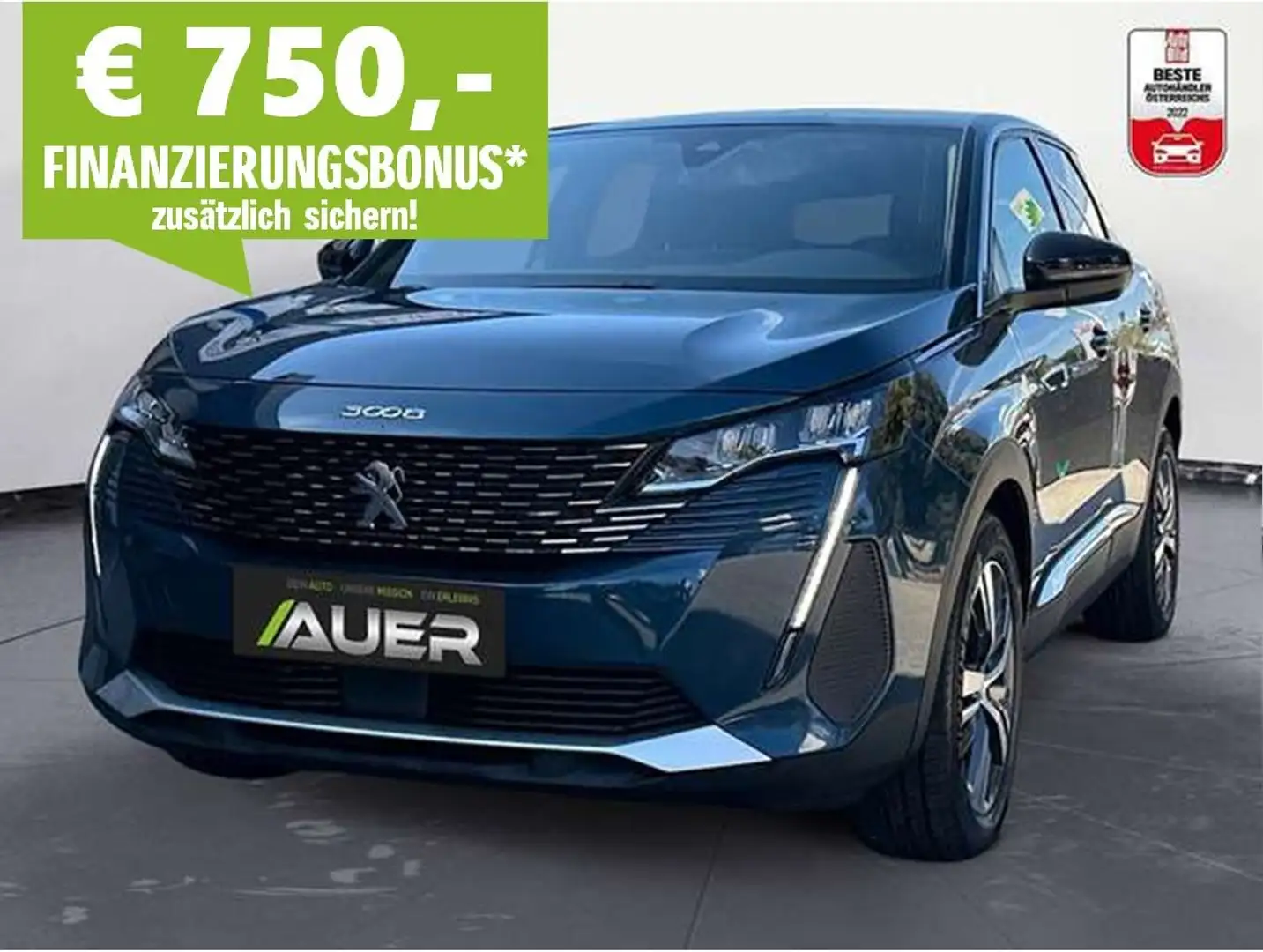 Peugeot 3008 1,2 PureTech 130 Allure Pack | LED | Navi Bleu - 1
