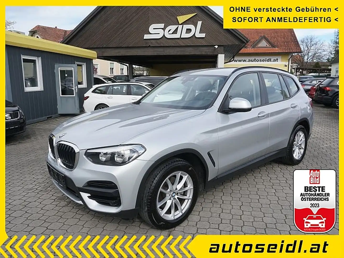 BMW X3 X3 sDrive 18d Aut. *NAVI* Gümüş rengi - 1