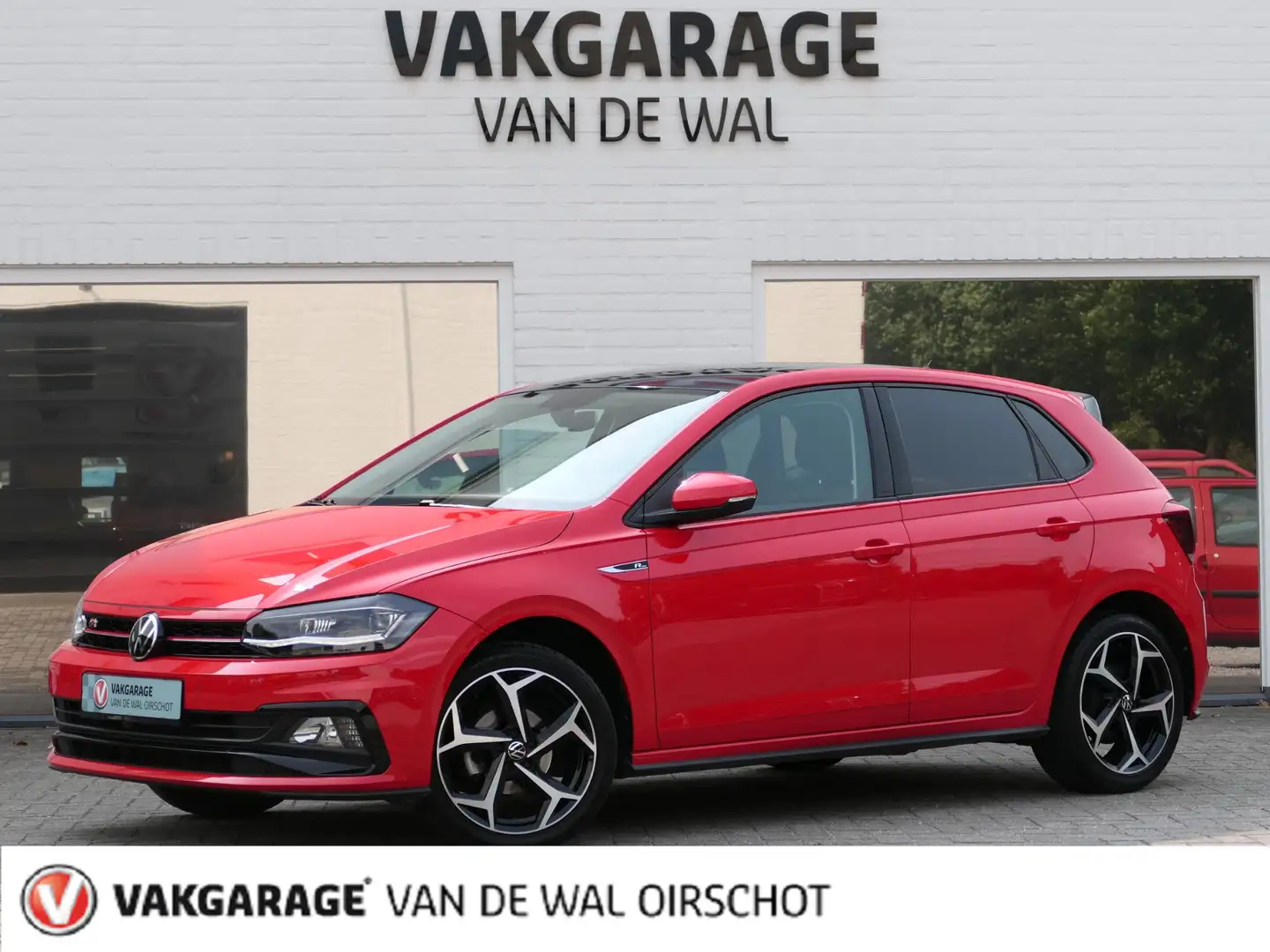 Volkswagen Polo 1.0 TSI R-line | Achteruitrijcamera | Apple-/Andro Rood - 1