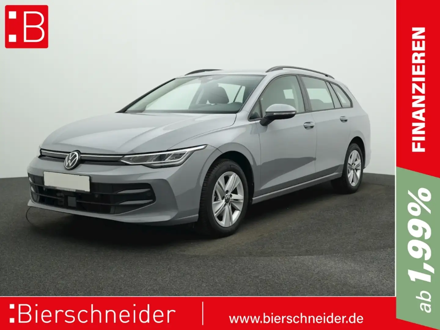 Volkswagen Golf Variant 8 1.5 eTSI DSG Facelift 5-J-GAR ACC SITZH Grijs - 1