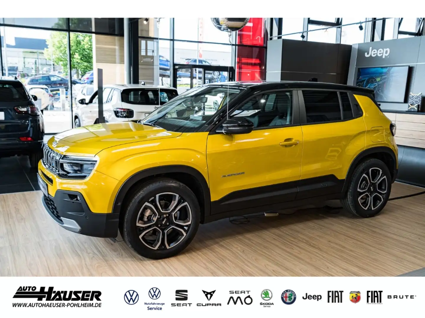 Jeep Avenger Summit NAVI DRONE-VIEW VIRTUAL KEYLESS TOTWINKEL L Жовтий - 2