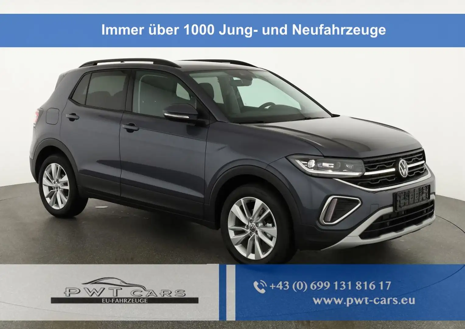 Volkswagen T-Cross 1.0 TSI 85 kW Life DSG Life, IQ.Light, Kamera, ... Grau - 1