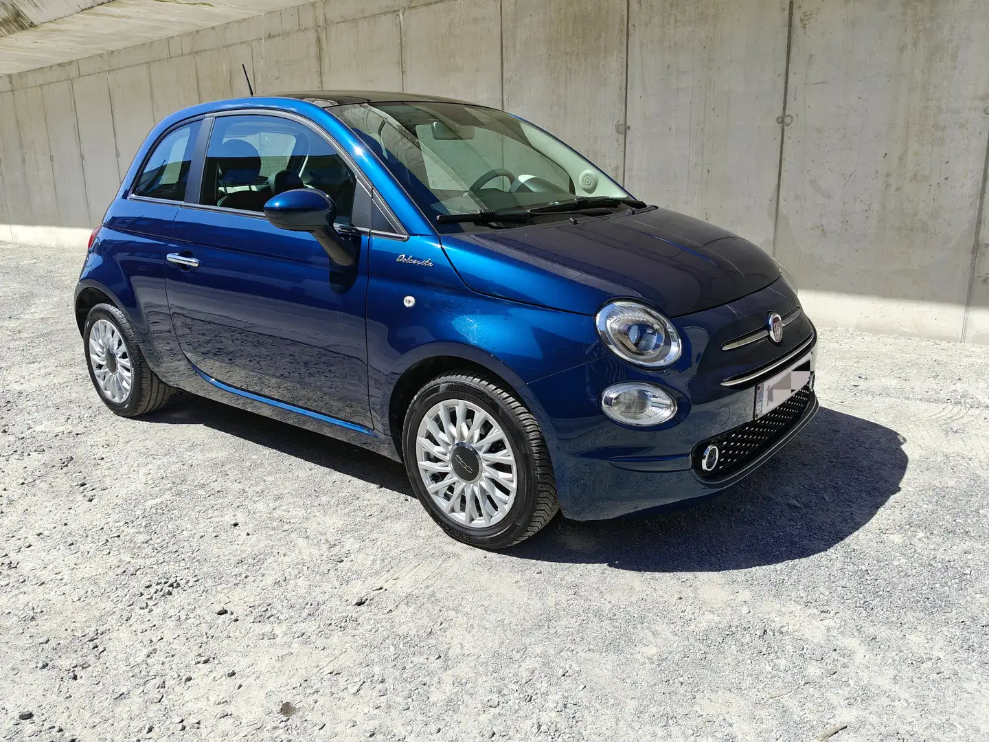 Fiat 500 Dolcevita Blauw - 1
