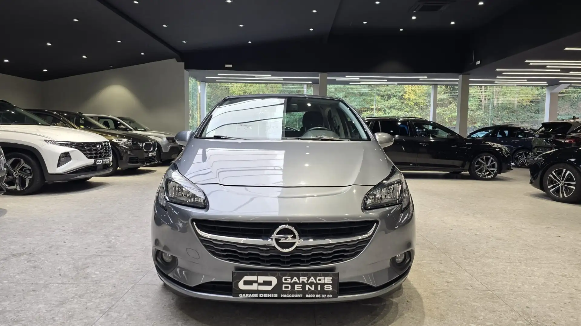 Opel Corsa 1.2i Cosmo **GPS*AIRCO*GARANTIE 12 MOIS** Gris - 2