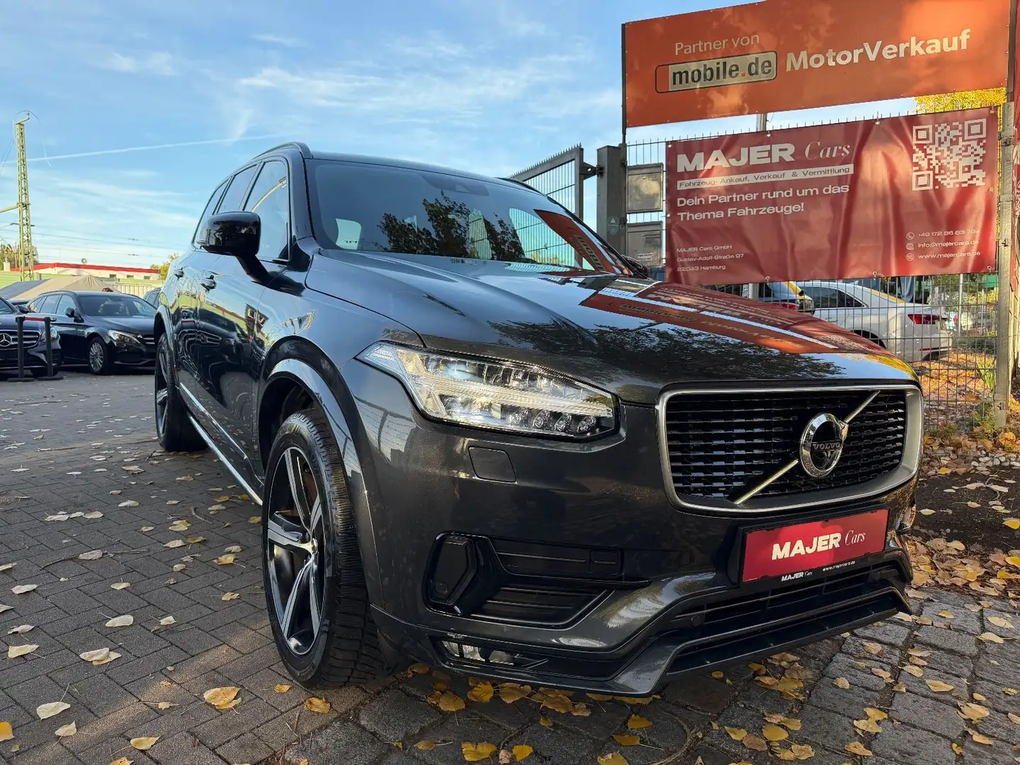 Volvo XC90 R Design AWD*MEMORY*ACC*7SITZ*SOUND Grau - 1