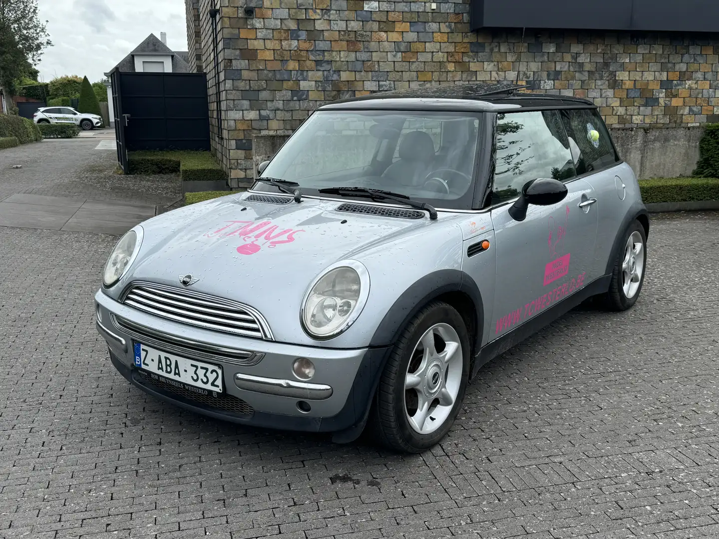 MINI Cooper Mini Cooper 1.6i - 115ch - airco ,cuir , toit pano Alb - 1