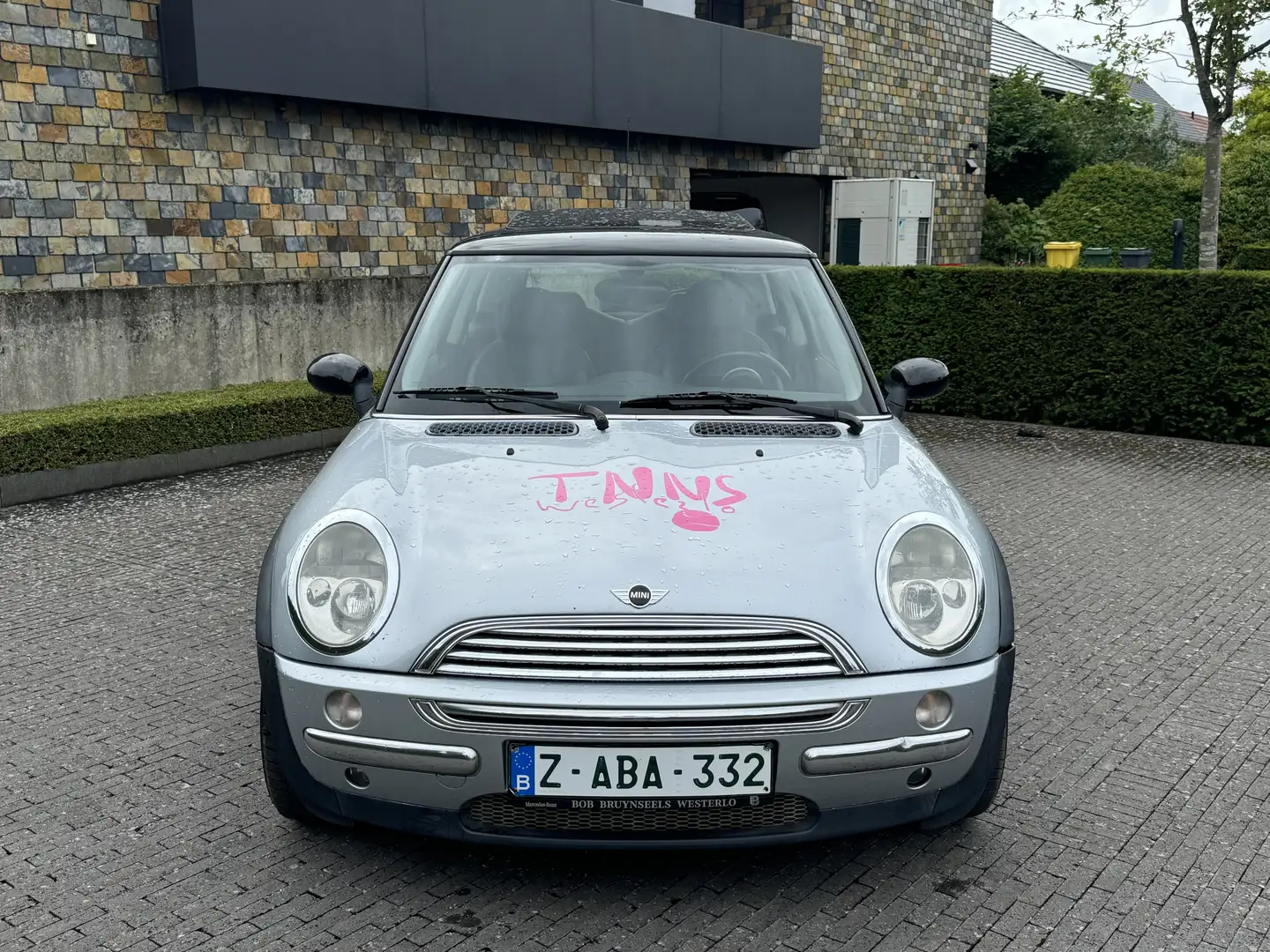 MINI Cooper Mini Cooper 1.6i - 115ch - airco ,cuir , toit pano Alb - 2