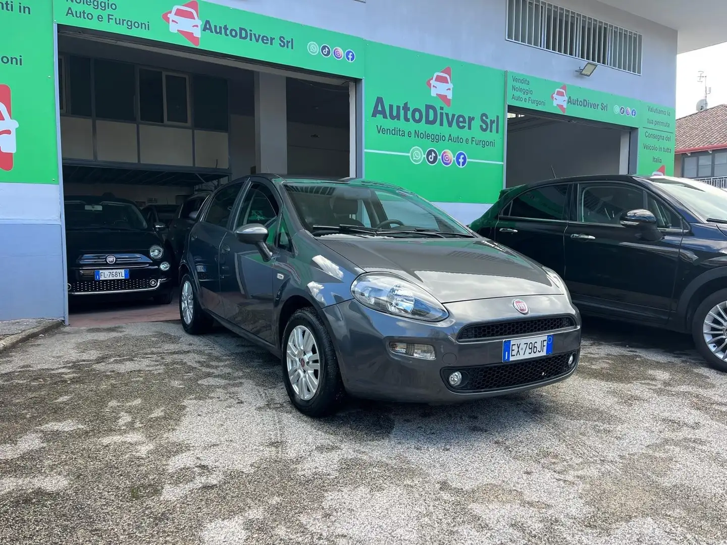 Fiat Punto 5p 1.4 easypower Lounge Gpl E6 Grigio - 1