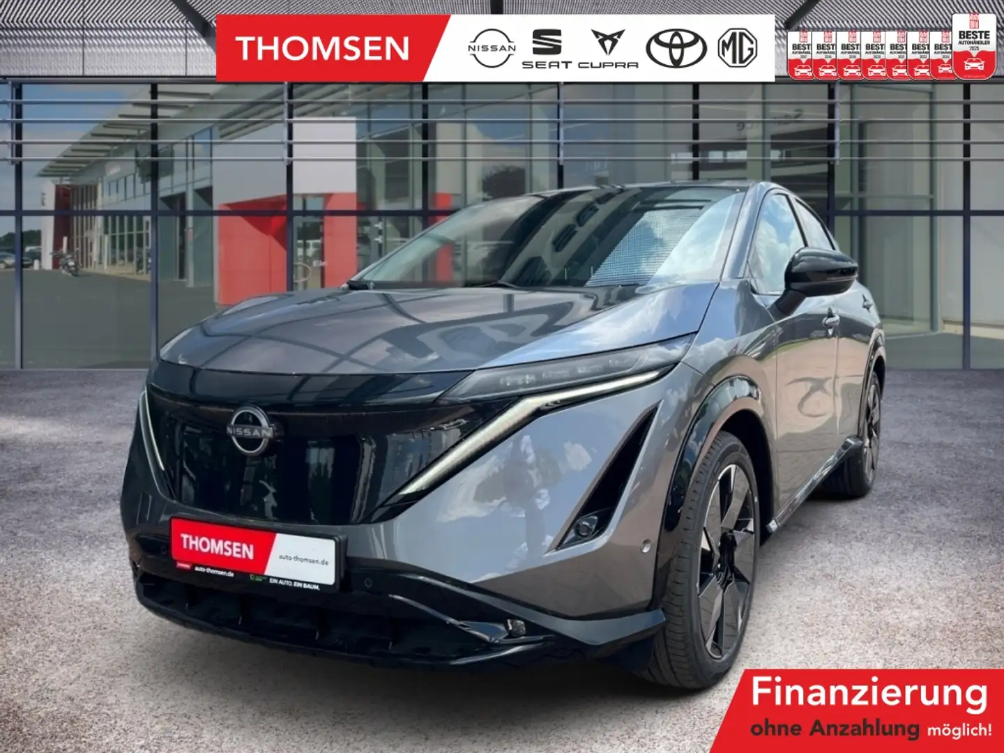 Nissan Ariya Pack (87kWh|22kW-OBC) Evolve+ e-4orce LED Gri - 1