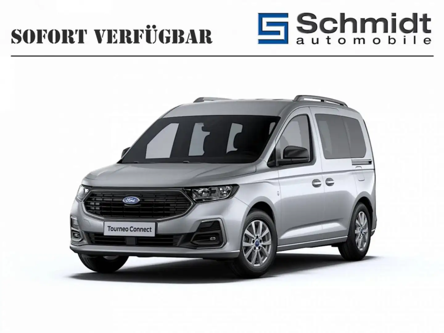 Ford Tourneo Connect Titanium 1,5 Eboost 114PS A7 F Szary - 1