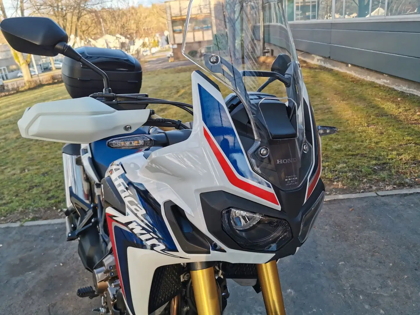 Honda CRF 1000 Africa Twin DCT| 1. Hand| Topcase Blanco - 2
