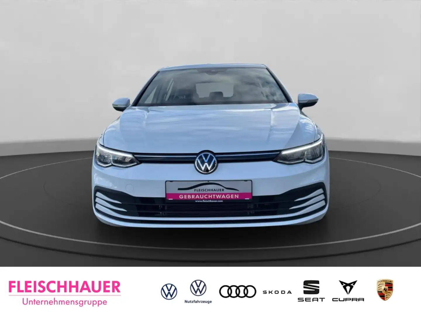 Volkswagen Golf VIII eTSI 1,0 Life DSG+LED+KLIMAAUT+KAMERA Wit - 2