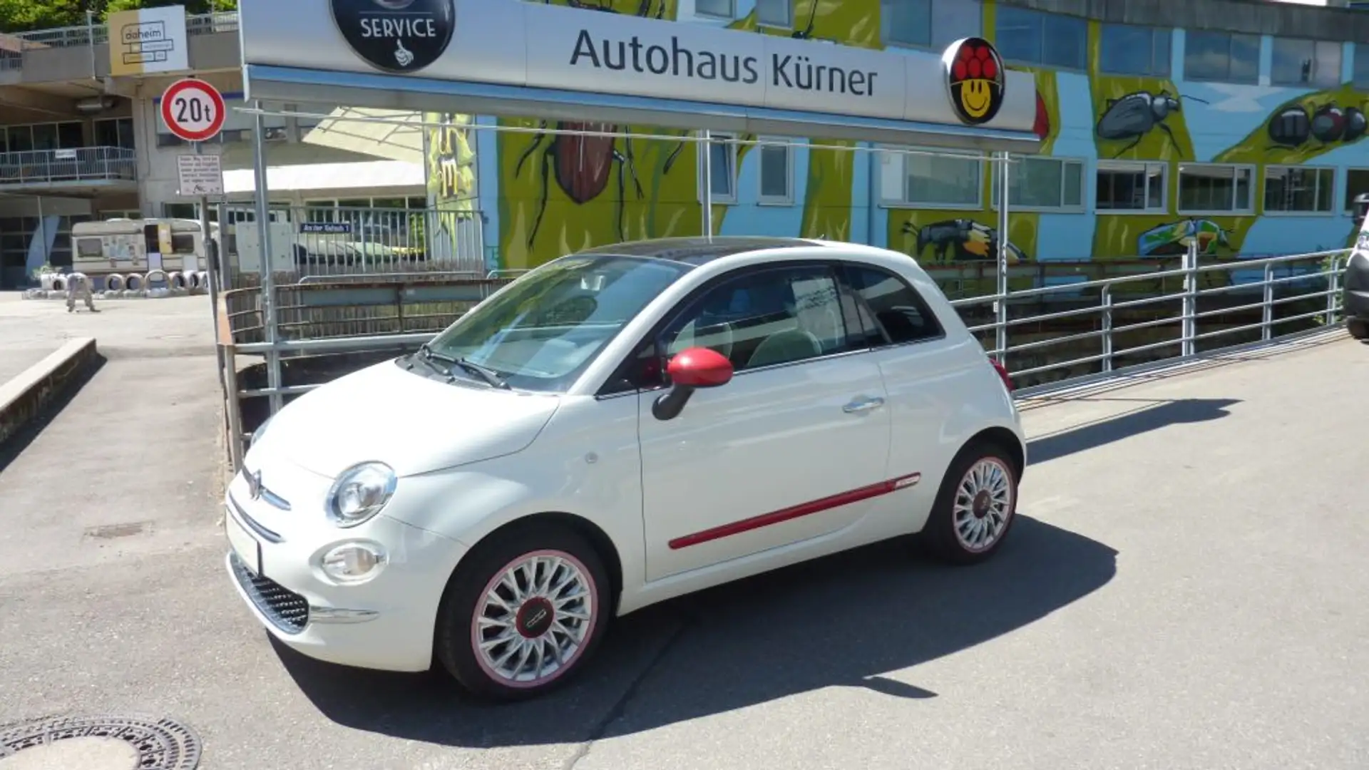Fiat 500 1.2 8V Lounge Blanco - 1