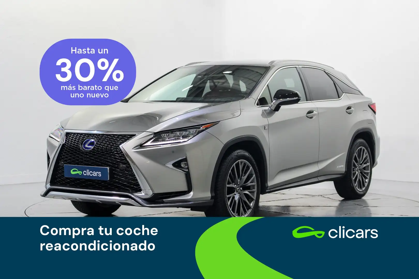 Lexus RX 450h F Sport Silber - 1