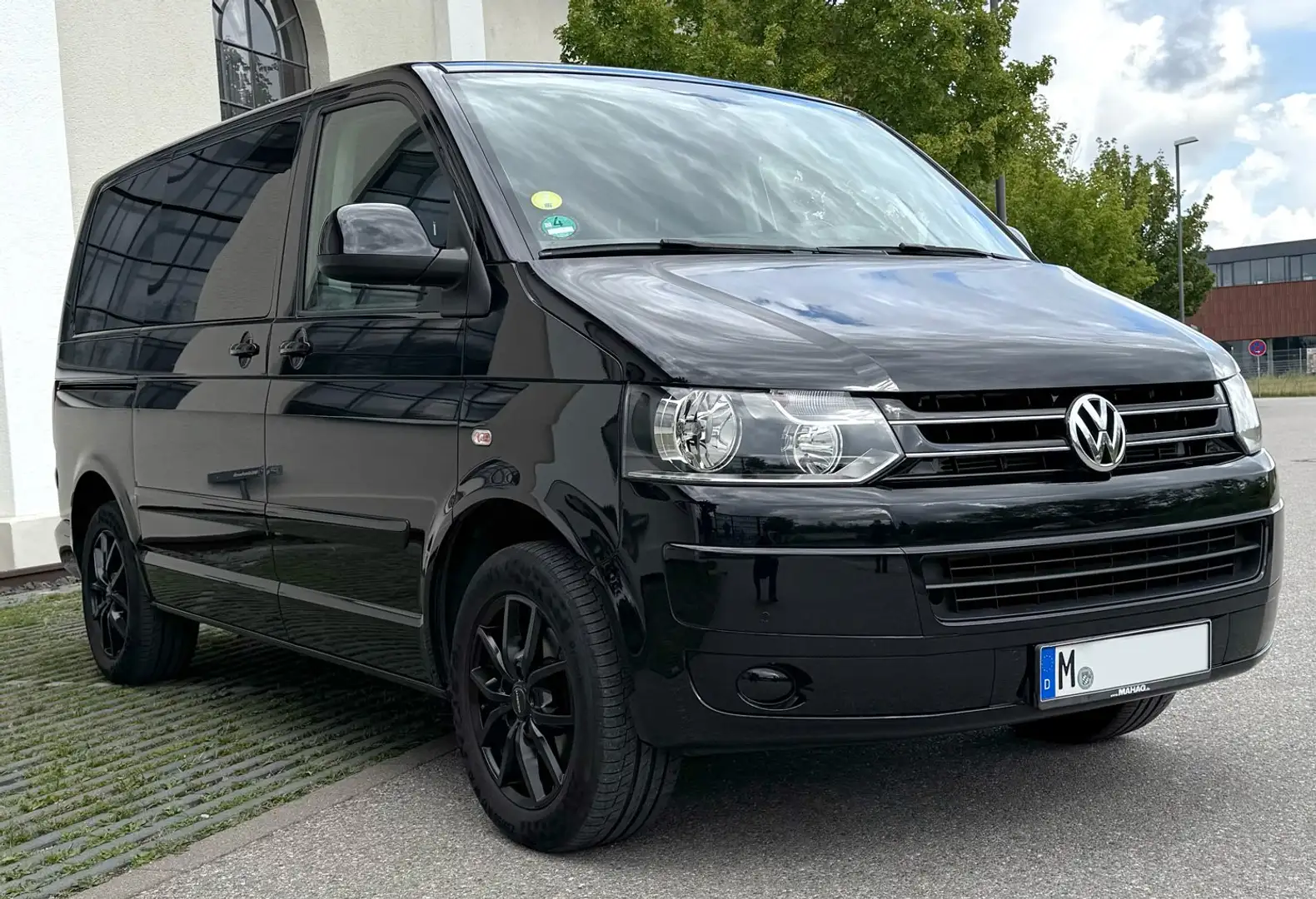 Volkswagen T5 Multivan Multivan Comfortline TDI - DSG, Navi, Klima, AHK Schwarz - 2