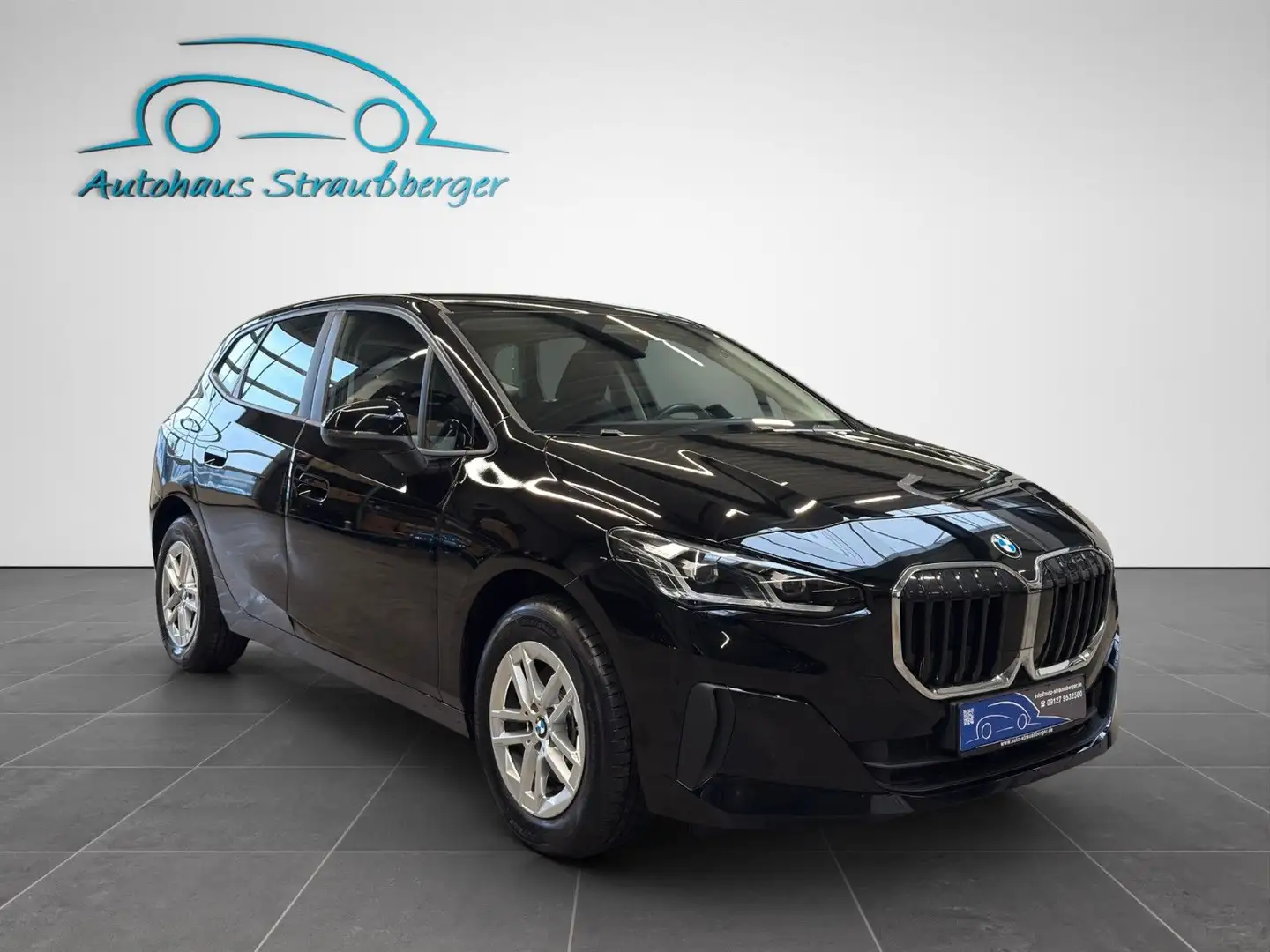 BMW 218 ACC SHZ QI LED RFK DAB MFL Zwart - 2