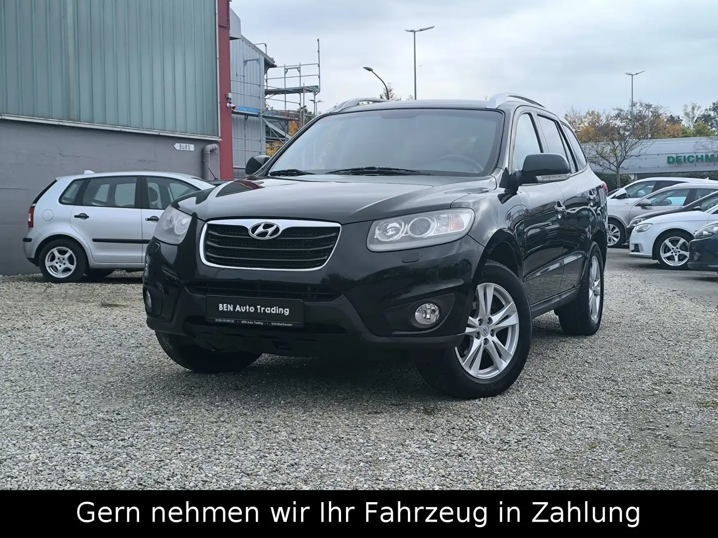 Hyundai SANTA FE 2.2 CRDi Premium AT°4WD°Navi°BT°Temp°Ka Schwarz - 1