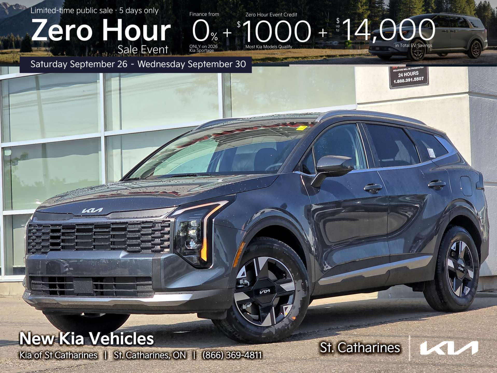 2026 Kia Sportage VUS Gris Transmission Intégrale 8 vitesses Automatique