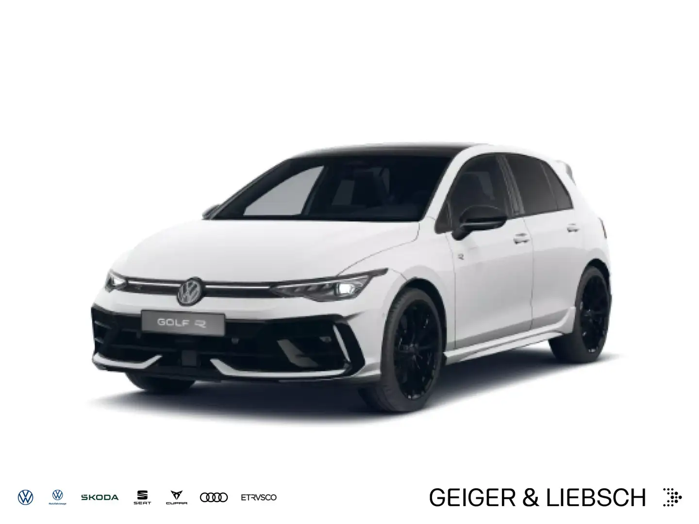 Volkswagen Golf R 2.0 TSI DSG BLACK EDITION PANO*AHK*AKRAPO Blanc - 1