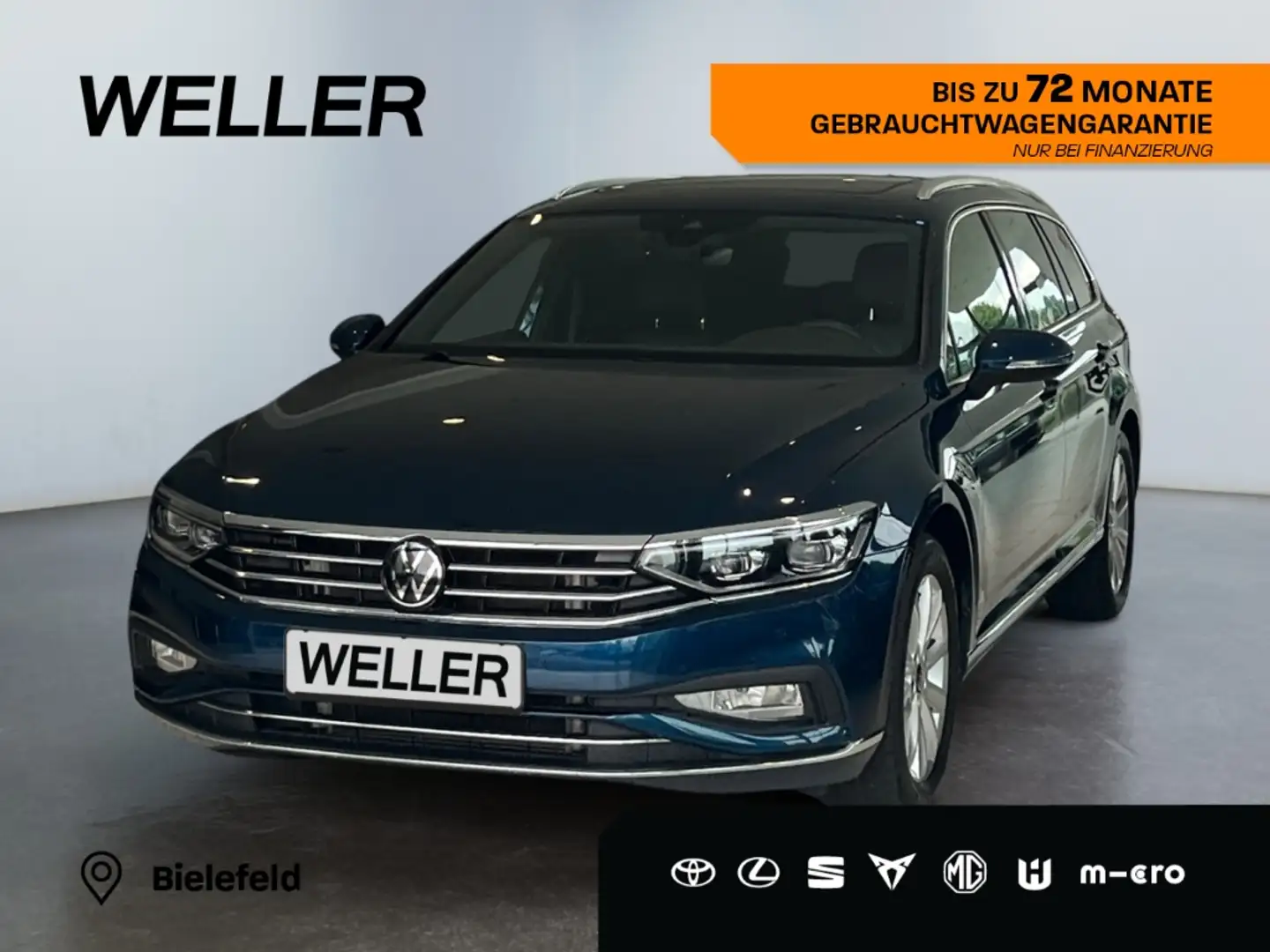 Volkswagen Passat Variant 2.0 TDI SCR DSG Elegance *AHK*Pano* Blau - 1