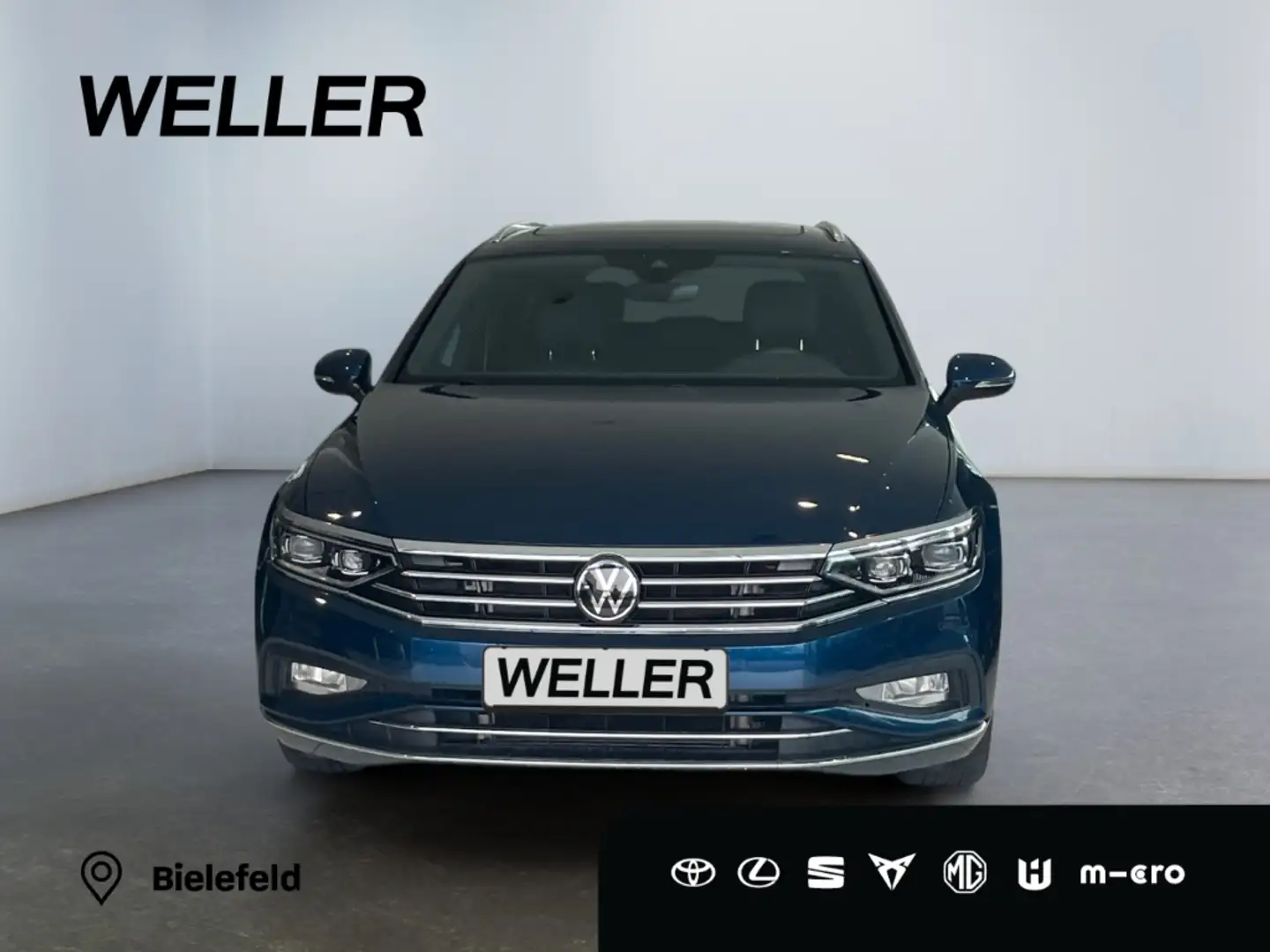 Volkswagen Passat Variant 2.0 TDI SCR DSG Elegance *AHK*Pano* Blau - 2
