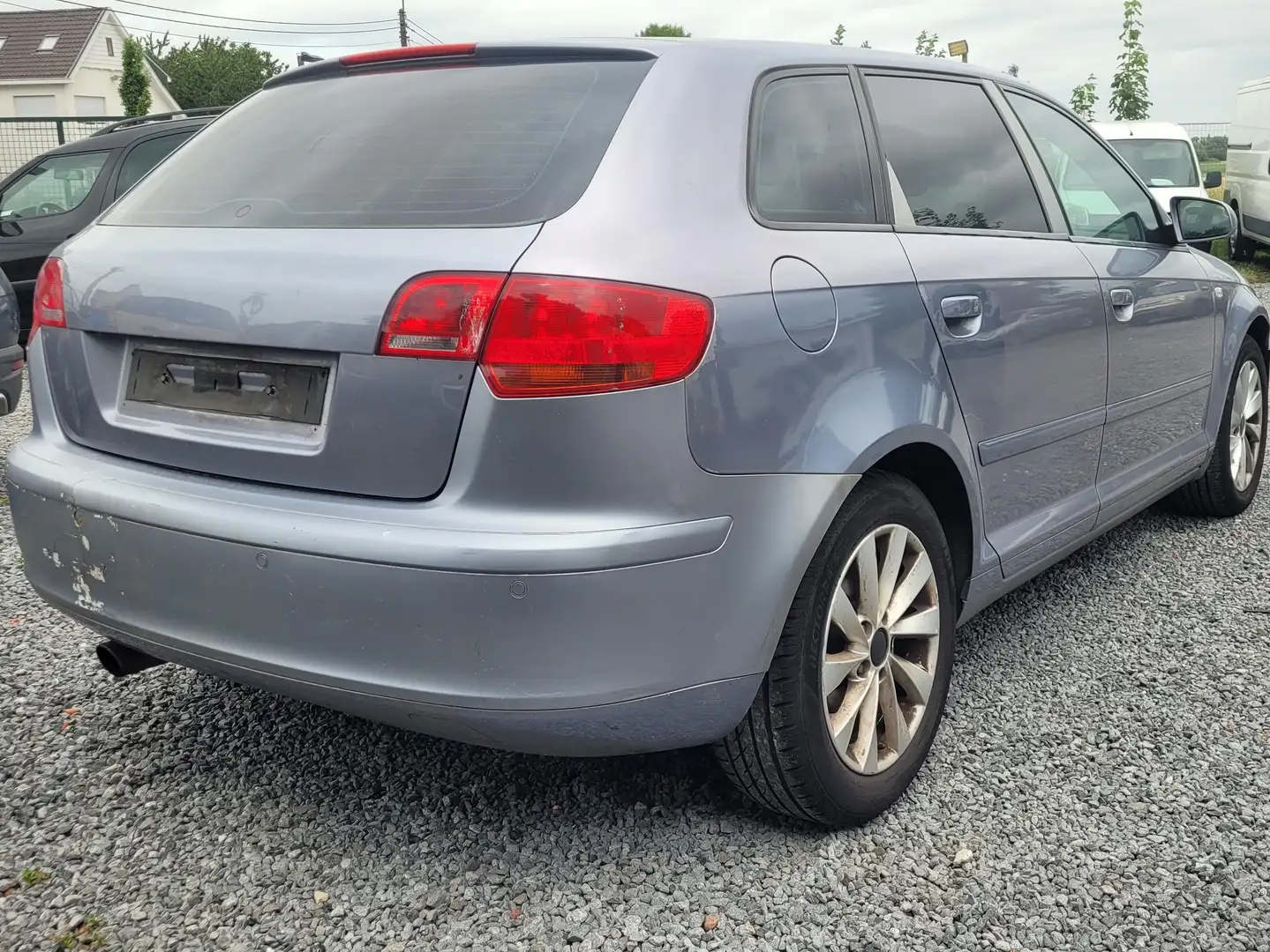 Audi A3 1.6i AIRCO LEDER PDC 2005 !! VOOR ONDERDELEN!! Gris - 2