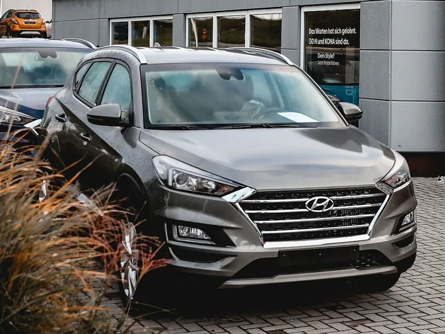 Hyundai KONA EV Premium Elektro Aktion 2.99% 124.- Rate Grijs - 1