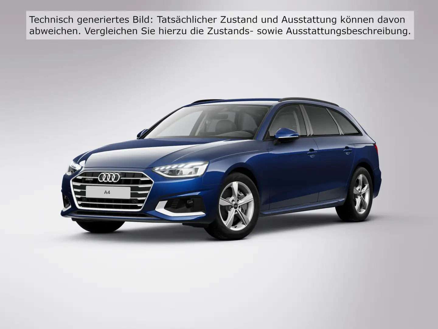 Audi A4 40 TDI quattro advanced LED Standheizun Blau - 2