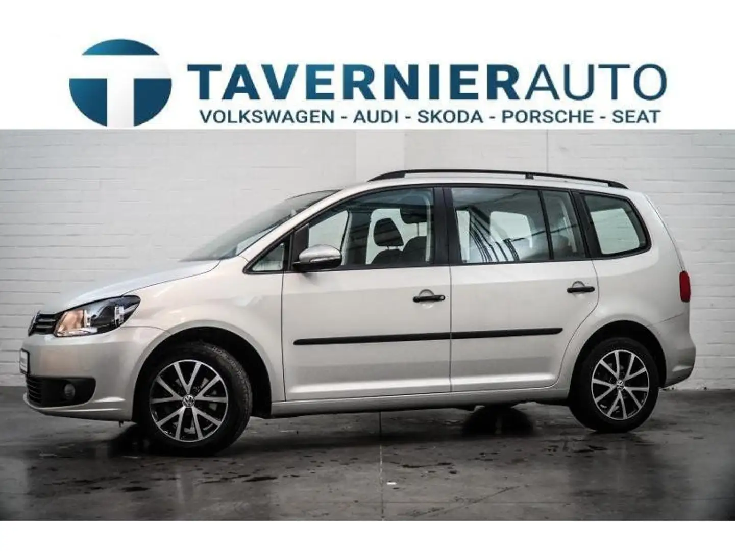 Volkswagen Touran trendline 7 ZITS Argent - 1