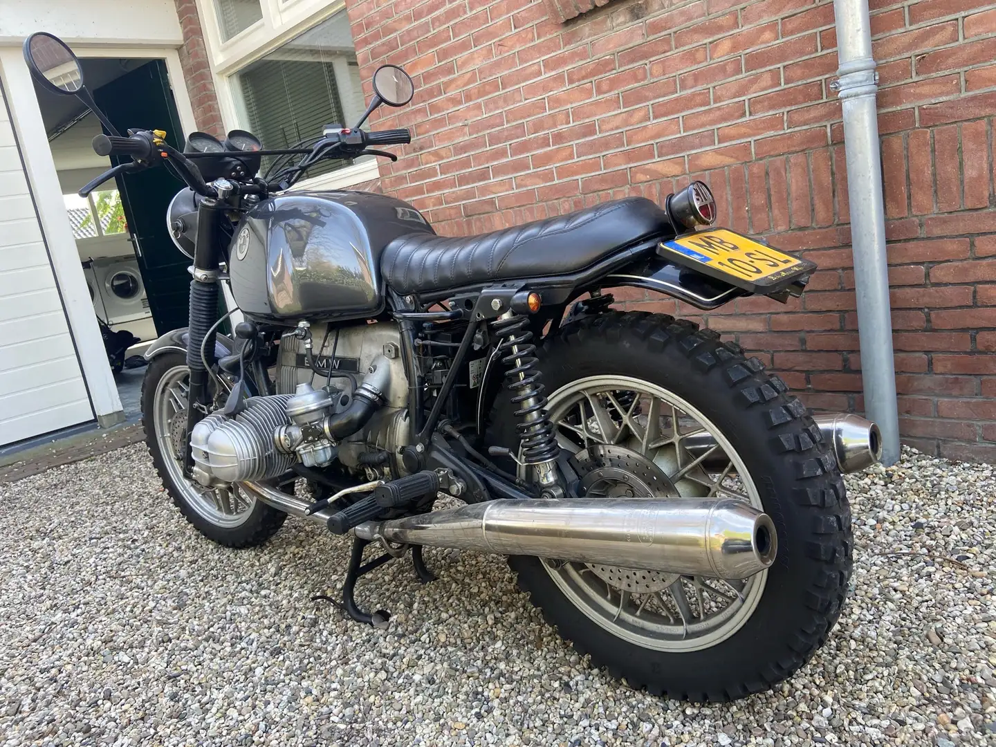 BMW R 100 caferacer Negro - 2