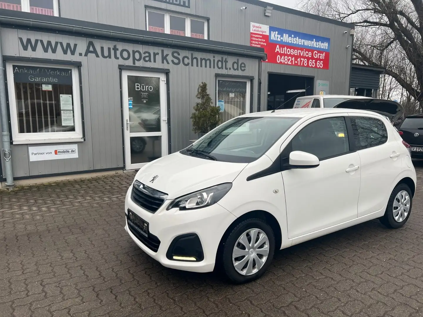 Peugeot 108 Active 5-TÜRIG°KLIMA°MFL°SH VOLL°TÜV NEU! Weiß - 1